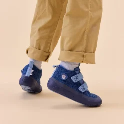 Affenzahn Low Boot Knit Happy – Elephant