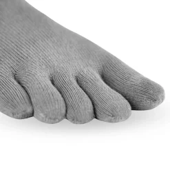 Knitido Dr. Foot Silver Protect Midi – Ankle tåsokker – Light Grey