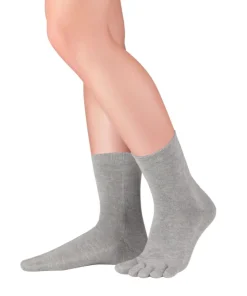 Knitido Dr. Foot Silver Protect Midi – Ankle tåsokker – Light Grey