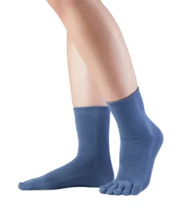 Knitido Essentials Midi Tåsokker – Dull Blue