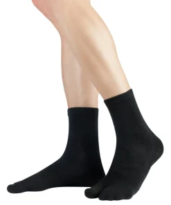 Knitido Essentials Tabi Short – Tabisokker – Black