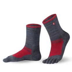 Knitido Outdoor Hiking – Grey / Red