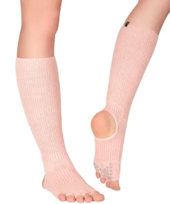 Knitido Plus "Nodoka" – Yoga & pilates tåsokker – Carnation