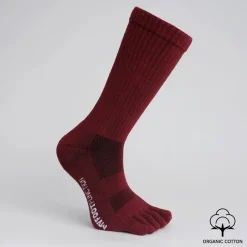 My Foot Function Tåsokker – Crew Length – Redwood Clay