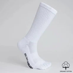 My Foot Function Tåsokker – Crew Length – White