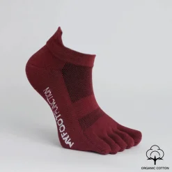 My Foot Function Tåsokker – No-Show Length – Redwood Clay