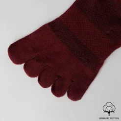 My Foot Function Tåsokker – No-Show Length – Redwood Clay