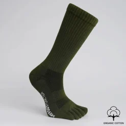 My Foot Function Tåsokker – Crew Length – Mosswood