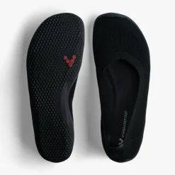 Vivobarefoot Asana Yin Ballerina Knit Womens – Obsidian