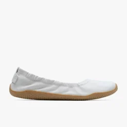 Vivobarefoot Asana Yin Ballerina Leather Womens – Limestone