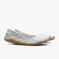 Vivobarefoot Asana Yin Ballerina Leather Womens – Limestone