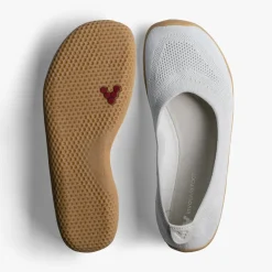 Vivobarefoot Asana Yin Ballerina Knit Womens – Limestone