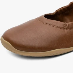 Vivobarefoot Asana Yin Ballerina Leather Womens – Tan