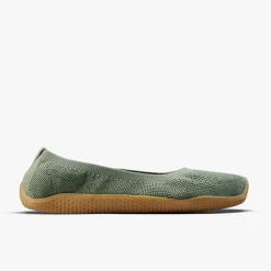 Vivobarefoot Asana Yin Ballerina Knit Womens – Dusty Green