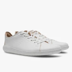 Vivobarefoot Geo Court III Womens – Off White / Pink
