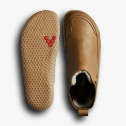 Vivobarefoot Gobi Chelsea Warmlined Womens – Light Tan
