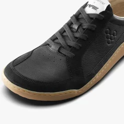 Vivobarefoot Gobi II Sneaker Premium Leather Womens – Obsidian
