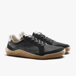 Vivobarefoot Gobi II Sneaker Premium Leather Mens – Obsidian