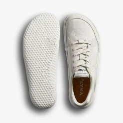 Vivobarefoot Gobi II Sneaker Premium Leather Womens – Limestone (Vaporous Grey)
