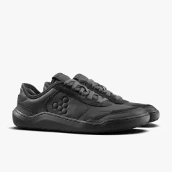Vivobarefoot Gobi Sneaker Leather Mens – Obsidian