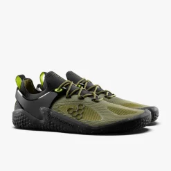 Vivobarefoot Motus Strength Womens – Forest Green / Acid Lime