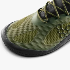 Vivobarefoot Motus Strength Womens – Forest Green / Acid Lime