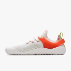 Vivobarefoot Motus Strength Mens – White / Scarlet Ibis