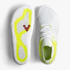 Vivobarefoot Motus Strength Womens – White / Acid Lime