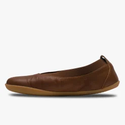 Vivobarefoot Opanka Ballerina Womens – Tan