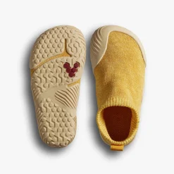 Vivobarefoot Pluma Knit Toddlers – Honey Gold