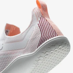 Vivobarefoot Primus Lite Knit Womens – White/Peach Melba