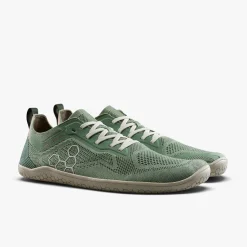 Vivobarefoot Primus Lite Knit Natural Mens – Dusty Green