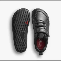 Vivobarefoot Primus Ludo School Animal-Free Kids – Obsidian