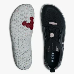 Vivobarefoot Primus Trail Knit FG Womens – Obsidian/Petal Pink