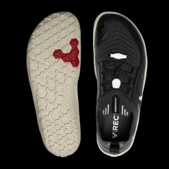 Vivobarefoot Primus Trail Knit FG Womens – Obsidian/Misty Rose/Limestone
