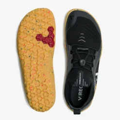 Vivobarefoot Primus Trail Knit FG Womens – Obsidian/Gum