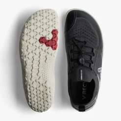Vivobarefoot Primus Trail Knit FG Mens – Obsidian/Pelican