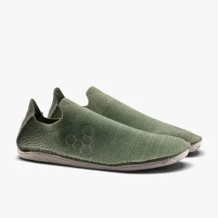 Vivobarefoot Sensus Slip On Knit Mens – Olive Night