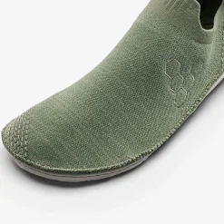 Vivobarefoot Sensus Slip On Knit Womens – Olive Night