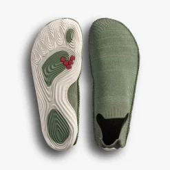 Vivobarefoot Sensus Slip On Knit Womens – Olive Night