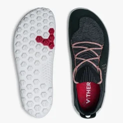 Vivobarefoot Tracker Decon Low FG2 Womens – Obsidian / Misty Rose