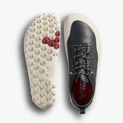 Vivobarefoot Tracker Leather AT Low Mens – Obsidian / White