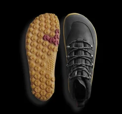 Vivobarefoot Tracker Leather AT Womens – Obsidian