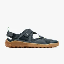 Vivobarefoot Tracker Sandal Mens – Charcoal/Gum