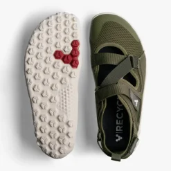 Vivobarefoot Tracker Sandal Womens – Olive