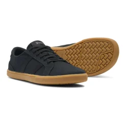 Xero Shoes Dillon Canvas Mens – Black/Gum