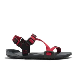 Xero Shoes Z-Trail Kids – Charcoal / Red Pepper