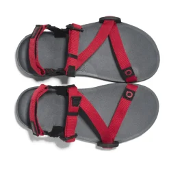 Xero Shoes Z-Trail Kids – Charcoal / Red Pepper
