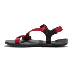 Xero Shoes Z-Trail Kids – Charcoal / Red Pepper