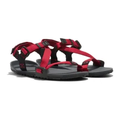Xero Shoes Z-Trail Kids – Charcoal / Red Pepper